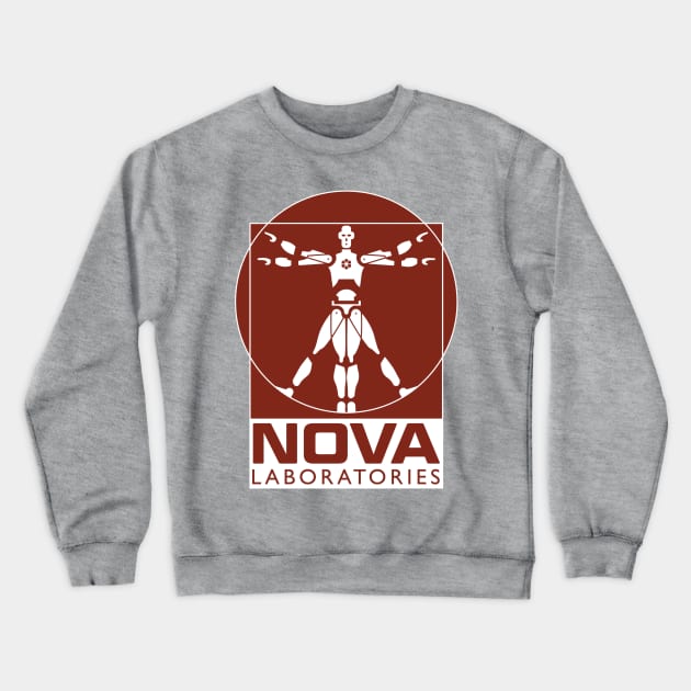 NOVA Laboratories Crewneck Sweatshirt by MindsparkCreative